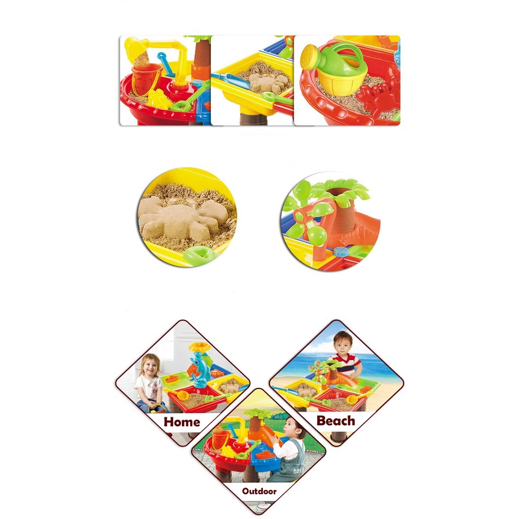 ET 814 Kids Round Table Beach Toys As Picture